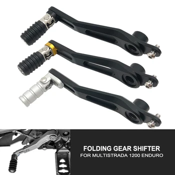 Moto Pieghevole Regolabile Gear Shifter Leva Del Pedale Del Cambio Per Ducati Multistrada 1200 Enduro 2011-2018 2014 2015 2016 2017