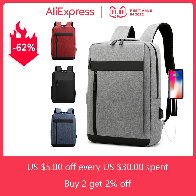 2021 Men's Backpack Multifunctional Waterproof Bags For Male Business