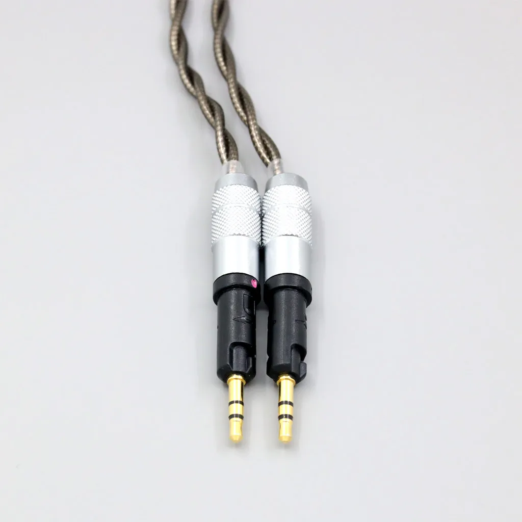 99% Pure Silver Palladium + Graphene Gold Earphone Shielding Cable For Audio-Technica ATH-R70X headphone LN008223