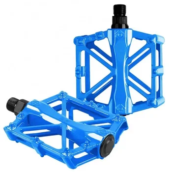 2 Pezzi Pedali Antiscivolo Ultraleggeri in Lega di Alluminio con Cuscinetti per Bici da Corsa e MTB