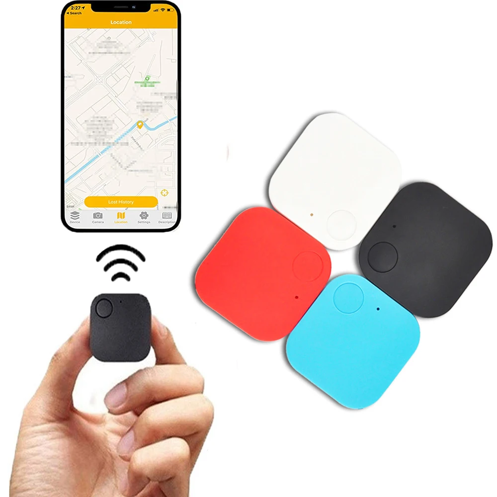 1pc GPS Tracker For Car Mini Tracking Device Cell Phone Tracker Tag Key Child Finder Smart Tracker Vehicle Anti-lost GPS Tracker