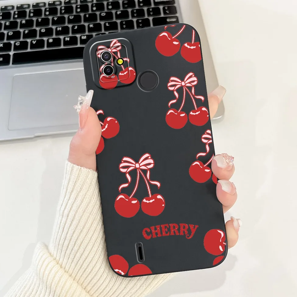 Silicone Cute Fashion Butterfly Flower Love Painted Phone Case
