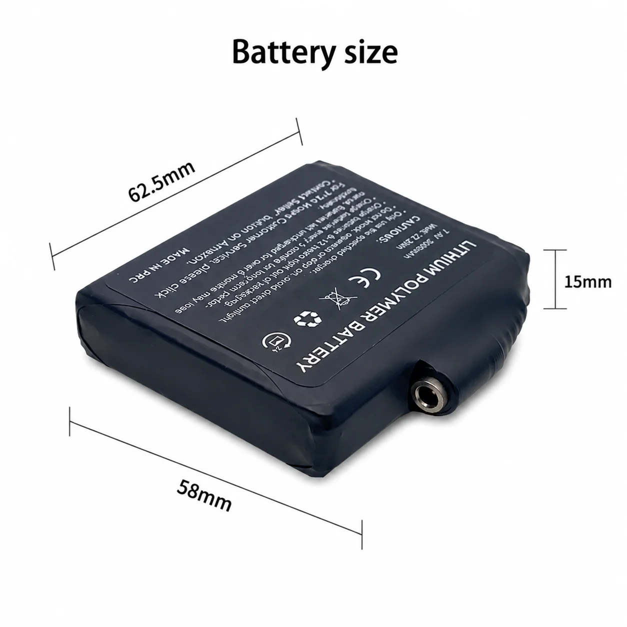 High-Capacity Rechargeable Battery Pack