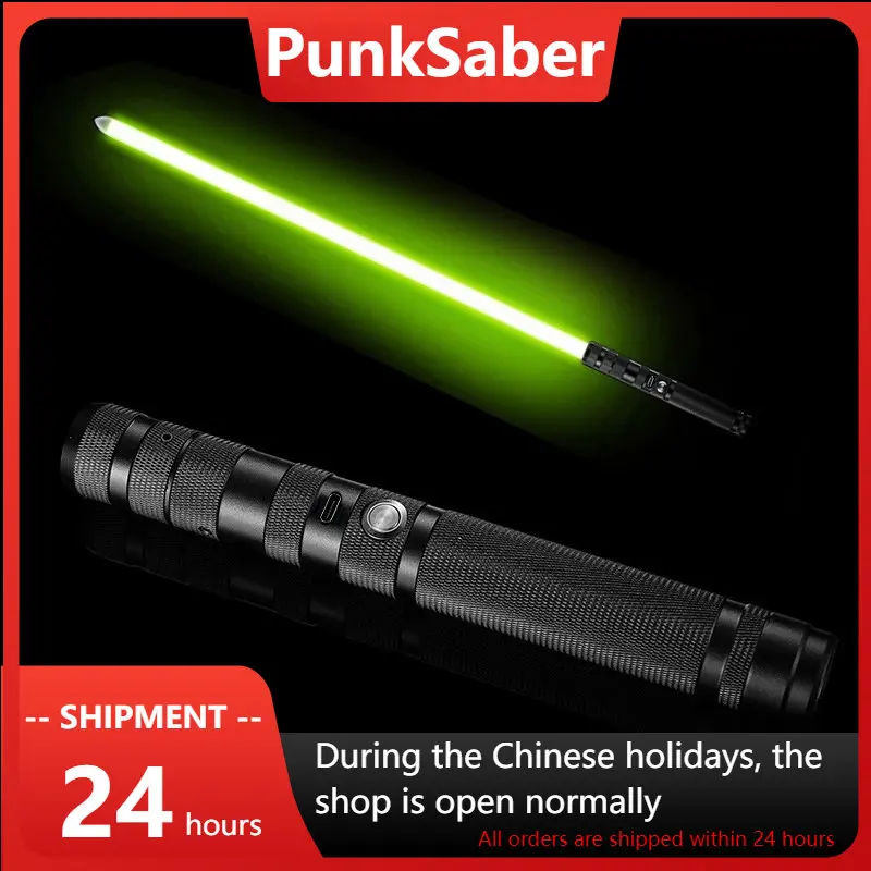 PunkSaber Lightsaber Light-Up Espadas para Crianças, Cosplay Toy, Light-Up, 13 Espadas em Mudança de Cor, Laser