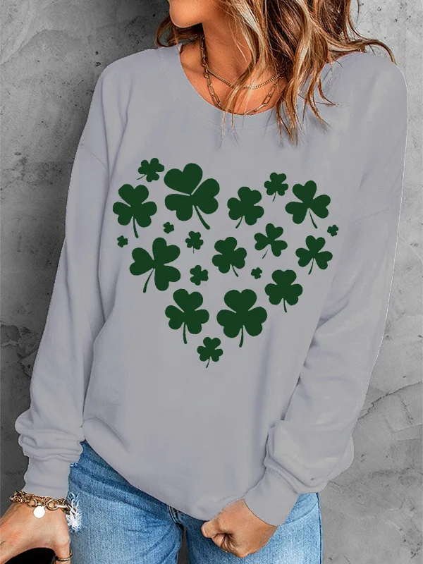 Autumn Sweatshirt Simple Print Hoodies Fashion Long Sleeve Harajuku Pullover Female Casual Loose Hoody Crew Neck Sweatshirt