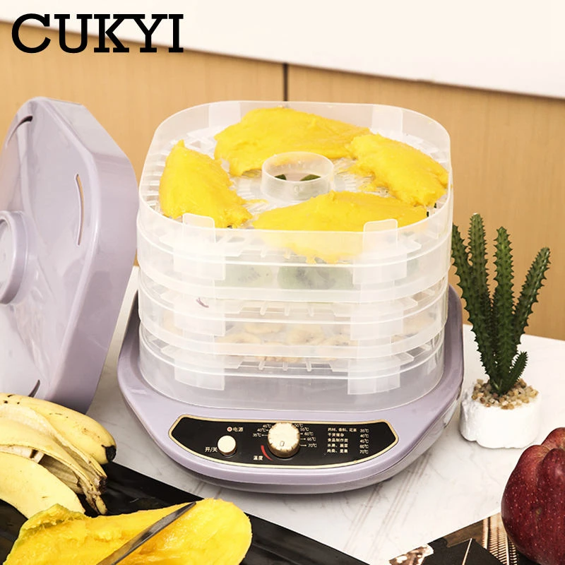 Cukyi Dried Fruit Vegetables Herb Meat Machine Household Mini Food