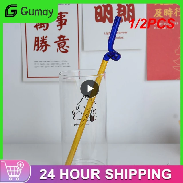 Borosilicate Glass Drinking Straws  Borosilicate Glass Cocktail Straw -  2pcs - Aliexpress