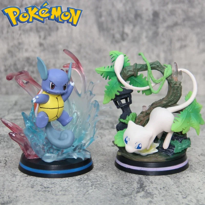 Ivysaur Charmeleon Wartortle Toys Pokemon Model Mew Wartortle