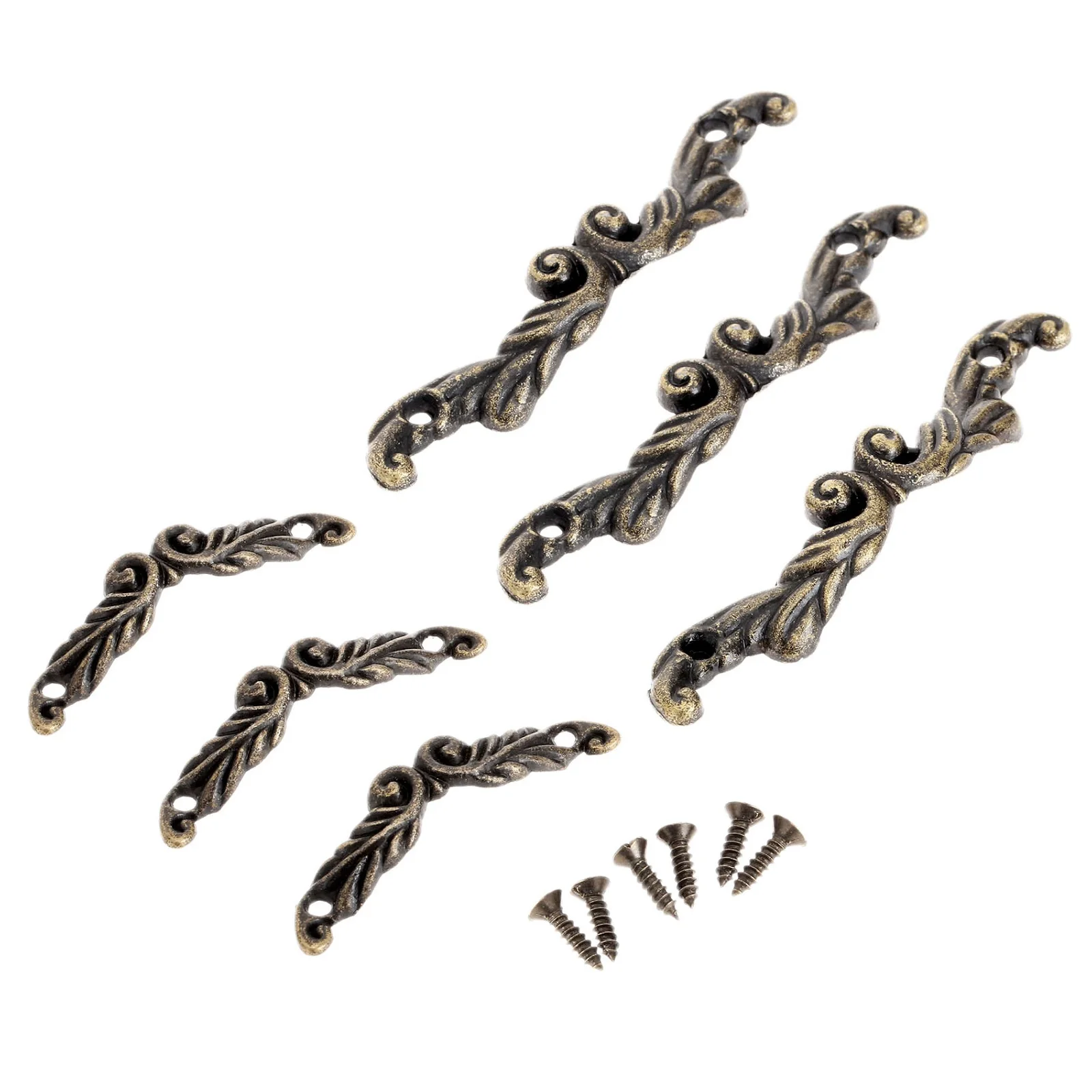 10pcs Antique Drawer Pull Jewelry Box Handle Box Pull Handle