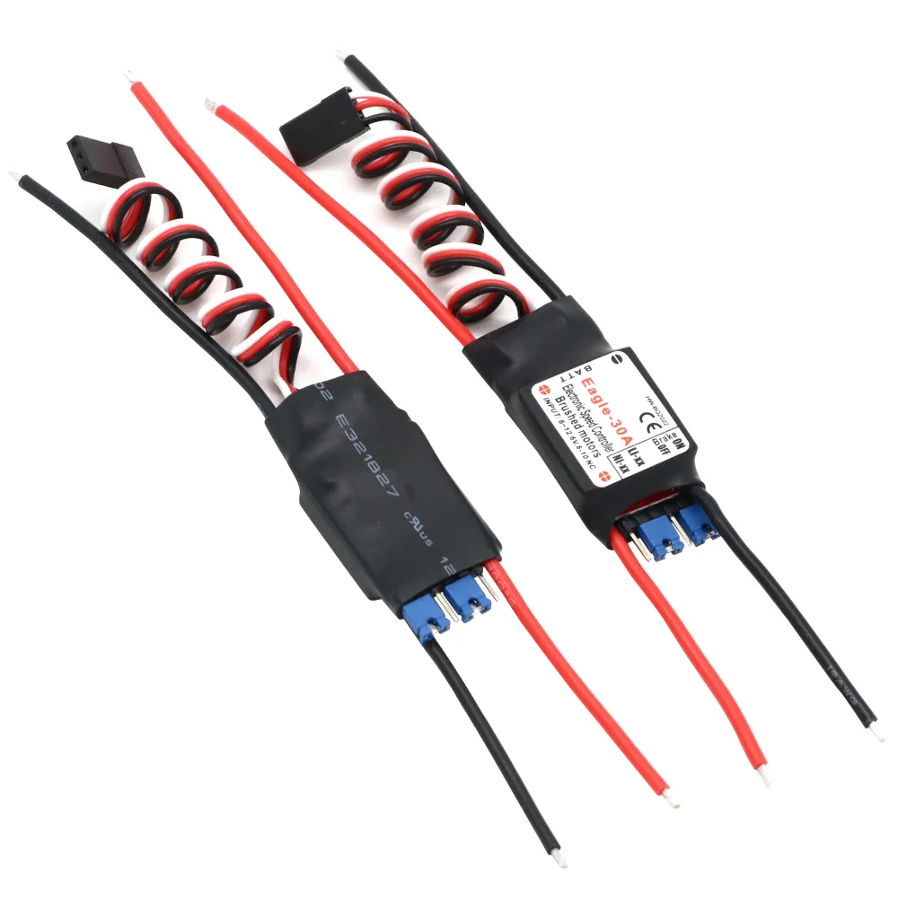 Brushed ESC Eagle 20A/30A 2-3S BEC 5V pro modelářské letadélka