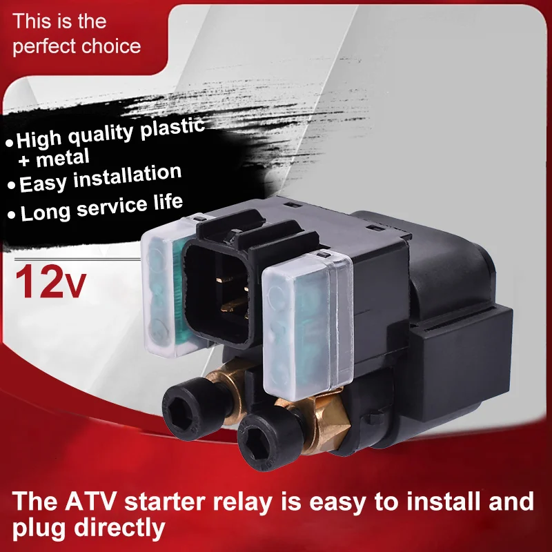 Relè Solenoide Avviamento Elettrico Moto Per Yamaha Yfm250R Yfm 250 R Atv Yxr450 Yxr 450 Atv Quad Yfz450 Yfz 450 Ruanda