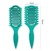 3 in 1 Curl Define Styling Brush Hollow Out Detangling Hair Brush Tangled Hair Comb Shaping Defining Curls Barber Styling Comb 3