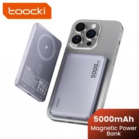 Toocki Magenetic PowerBank 5000mAh 15W Wireless Charging for Magsafe