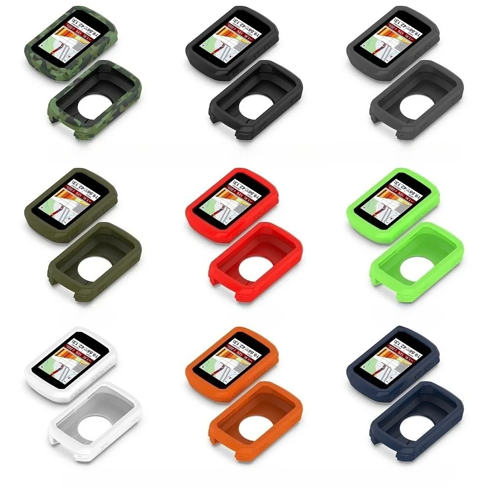 Silicone Protective Bicycle Computer Case - Anti-Drop, Anti-Collision Bumper Shell