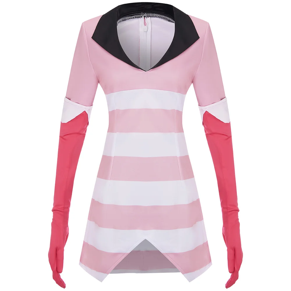 

Anime Dust Angel Cosplay Costume Wigs Girls Long Hoodie Fancy Outfit Halloween Birthday Party Uniform Suit for Women