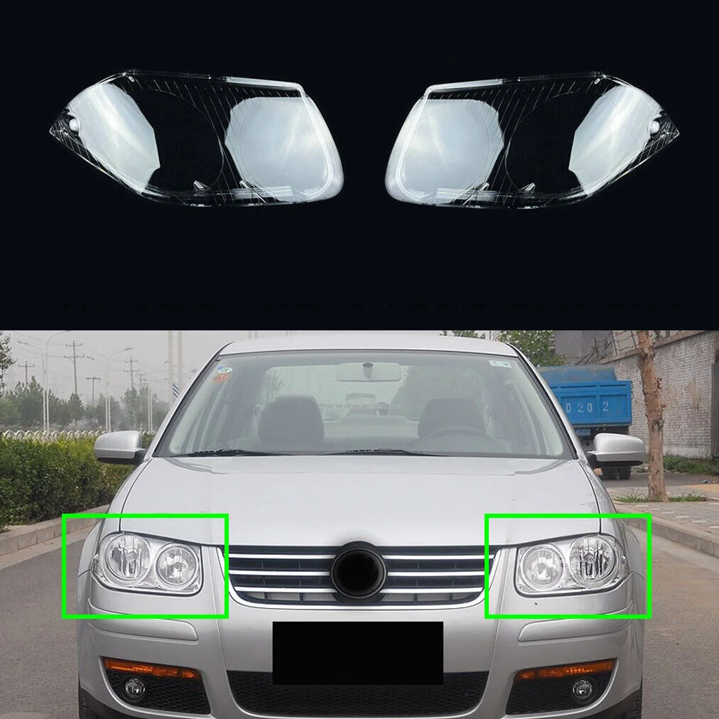 

Пара прозрачных чехлов для автомобильных фар Volkswagen Jetta VW Bora 2006-2008