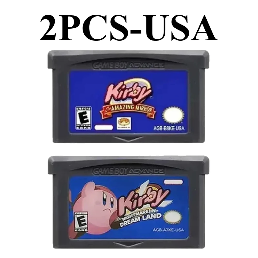 Classic Game Collection: 4-Style 32-Bit Retro Video Game Cartridge