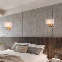 Applique Murale Moderne en Tissu, Luminaire Décoratif d'Nik, Idéal pour une Chambre à Coucher, un Hôtel ou une Lecture 5