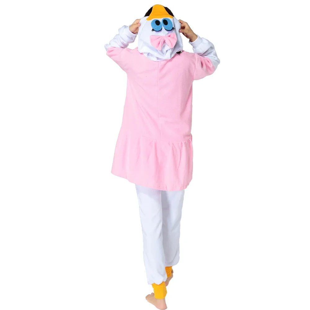 Adult Animal Blue Duck Pajamas Onesies Christmas Halloween Cute Party Cosplay Costumes Homewear Kigurumi