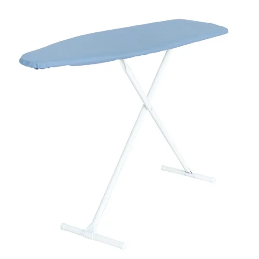 

Adjustable Height, T-Leg Ironing Board,The Cotton Cover and Foam Pad Ensure A Smooth Ironing Surface for Wrinkle-free Clothing