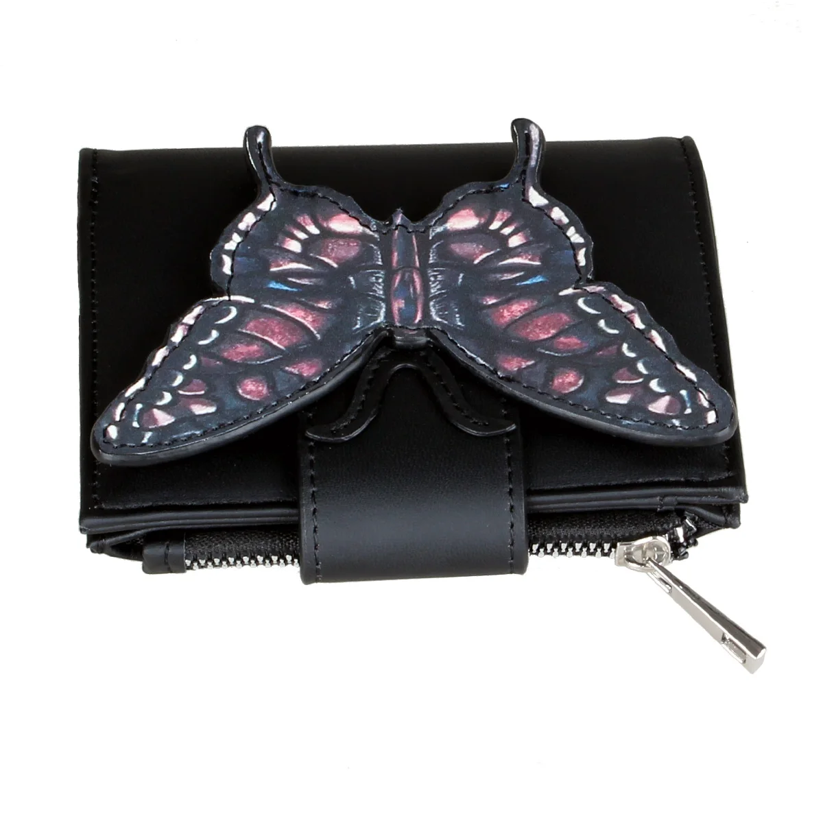 3D Butterfly High Quality Women's Wallet, Personalized Women's Card Clip Coin Wallet