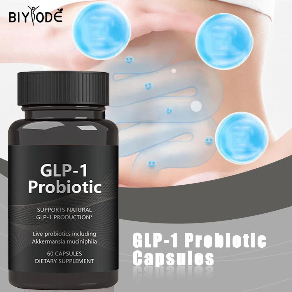 Glp-1 Probiotic Capsule Inhibits Appetite Promotes Insulin Secretion Supports Intestinal Health 60 Capsules