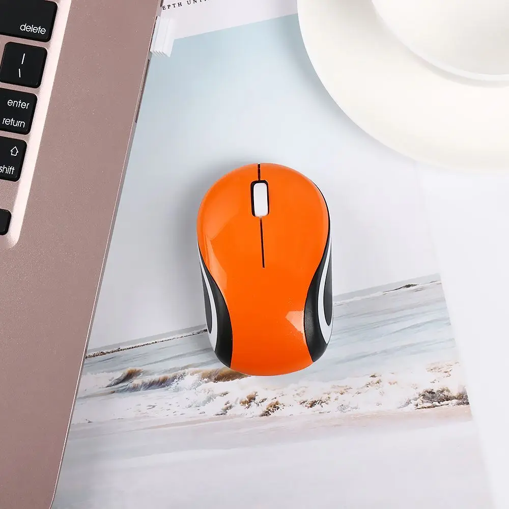 Mini Cordless Computer Peripherals Gaming Mice Wireless Mouse 2.4GHz Adjustable DPI For PC Laptop