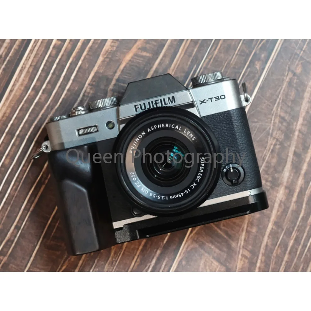 L Type Wood Hand Grip Fr Fujifilm Fuji Xt30 Ii X-T30Ll Xt20 Xt10 Staffa Per Fotocamera Digitale Piastra Per Treppiede Accessorio Di Base Perizemperatu