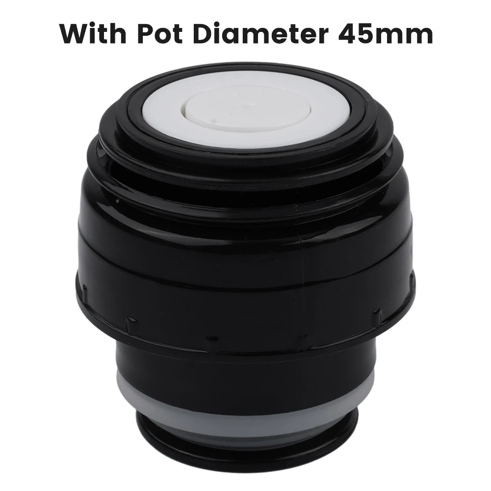 

1pc 45mm PP Heat Preservation Cup Insert Accessories Keep Warm Cup Switch Plug Universal Lid Accessories With Silicone Sealer