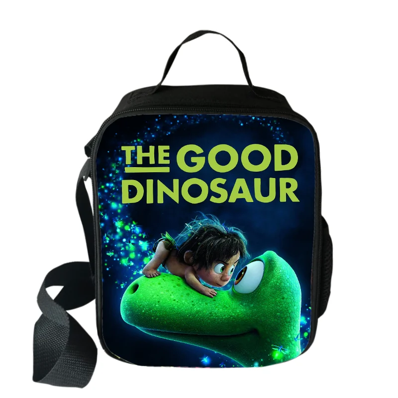 

Disney The Good Dinosaur Cooler Lunch Bag Cartoon Girls Portable Thermal Food Picnic Bags for School Kids Boys Box Tote