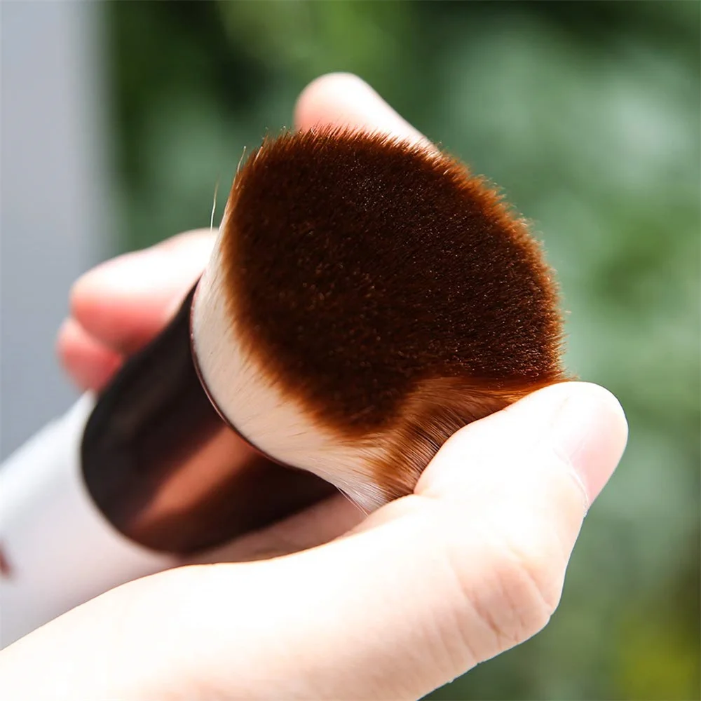 DUcare Foundation Brush Flat Top Kabuki Brush Synthetic Professional Makeup Brush Liquid Blending Mineral Powder Makeup Tools 2