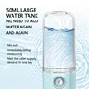 50ML Enlarged Water Tank Mini Humidifier Portable Cool Mist Maker Facial Steamer Nano Facial Sprayer For Face Care 2