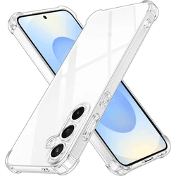 Shockproof Silicone Clear Case Cover - Galaxy A25 4G (Clear)