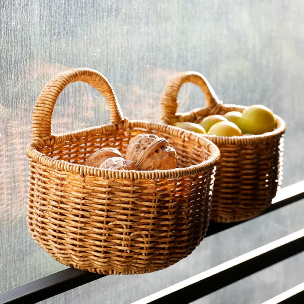 Stylish Rattan Hanging Baskets