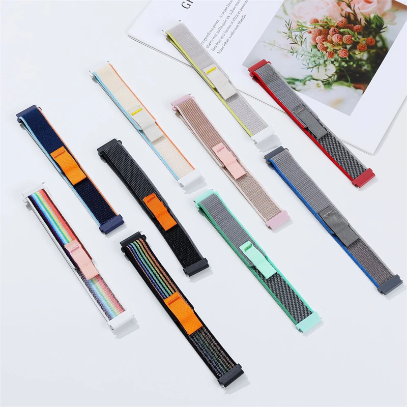 Nylon Trail Loop Sports Watchband Bracelet Strap