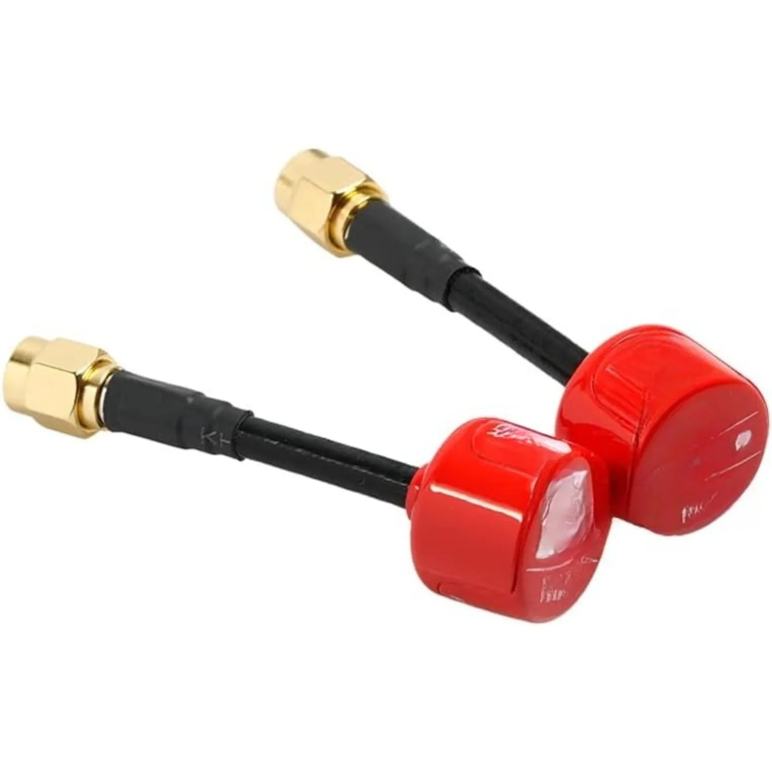 2pcs 안테나 업데이트 버전 FPV 레이싱 드론용 커넥터 Lollipop 4 5.8GHz RHCP 2.5dBi SMA 액세서리와 호환 가능