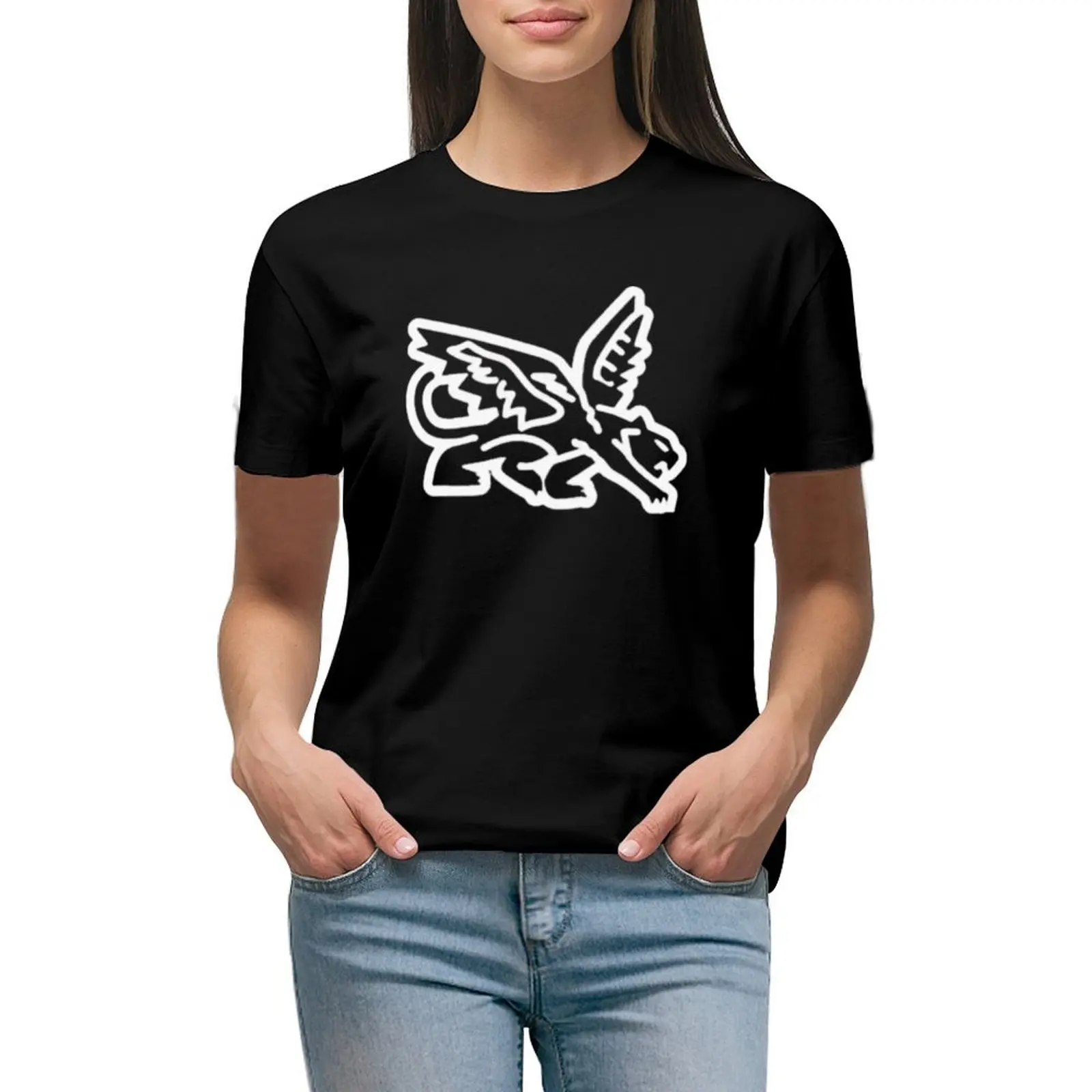 TX Rangers City Connect Peagle Panther Eagle T-shirt oversized hippie clothes Women clothes