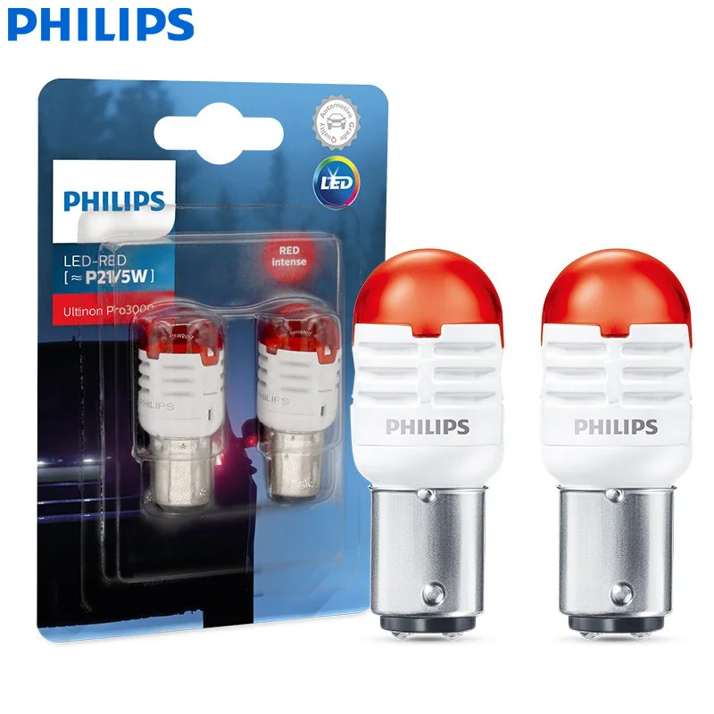 Departure point Hummingbird Philips Led Ultinon Pro3000 P21/5w Bay15d 12v 1157 Red Turn Signal Led  Lamps Stop & Tail Light Reverse Bulbs 11499u30rb2, Pair - Signal Lamp -  AliExpress