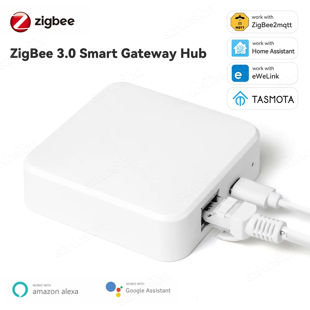 Smart zigbee 3 0 wired gateway hub rj45 ethernet bridge wifi ewelink