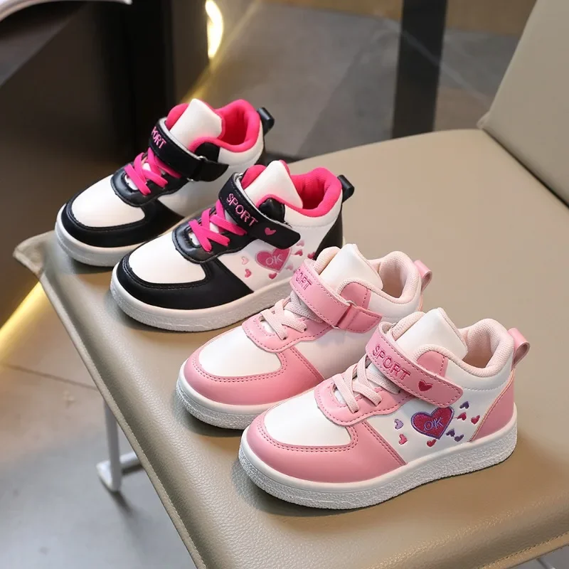 Cute Girls Soft Breathable Sneakers