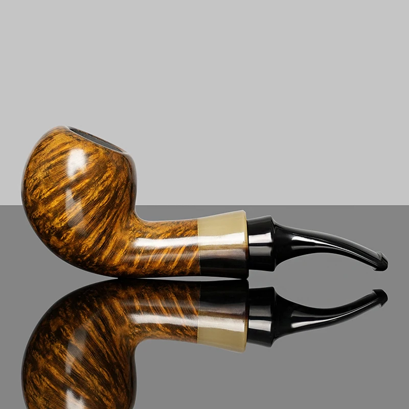 S34dea3aaa00542abafe85c567eac0c6f0 Handgefertigte Baumheide Pfeife Geschenkset