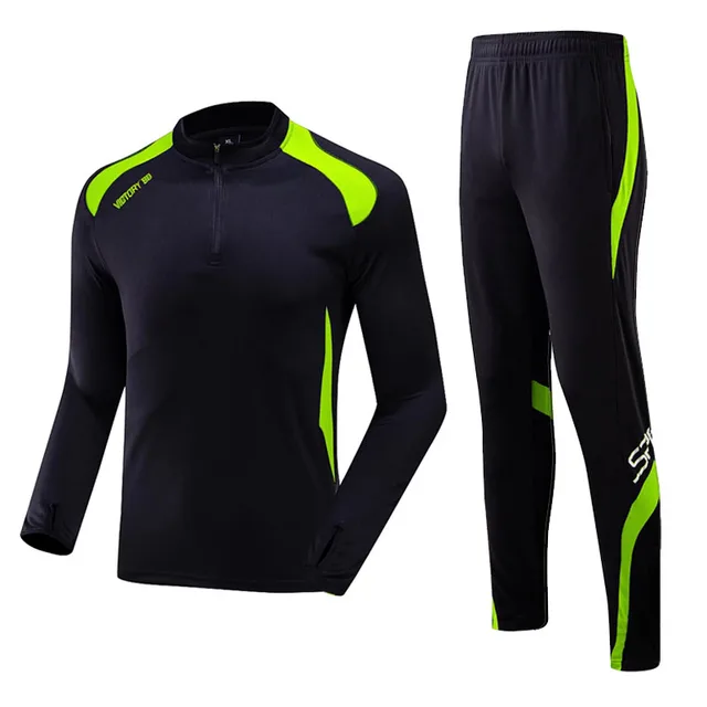 Adult Children Long Sleeves Football Training Jersey Suit: The Perfect Winter Uniform Sets