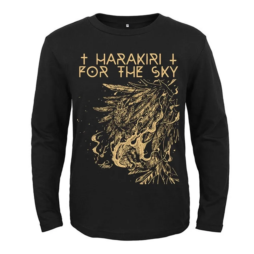 

Zombie Panda 5 Designs Harakiri For The Sky Black Metal Tee Streetwear Unisex Long Sleeve T Shirt