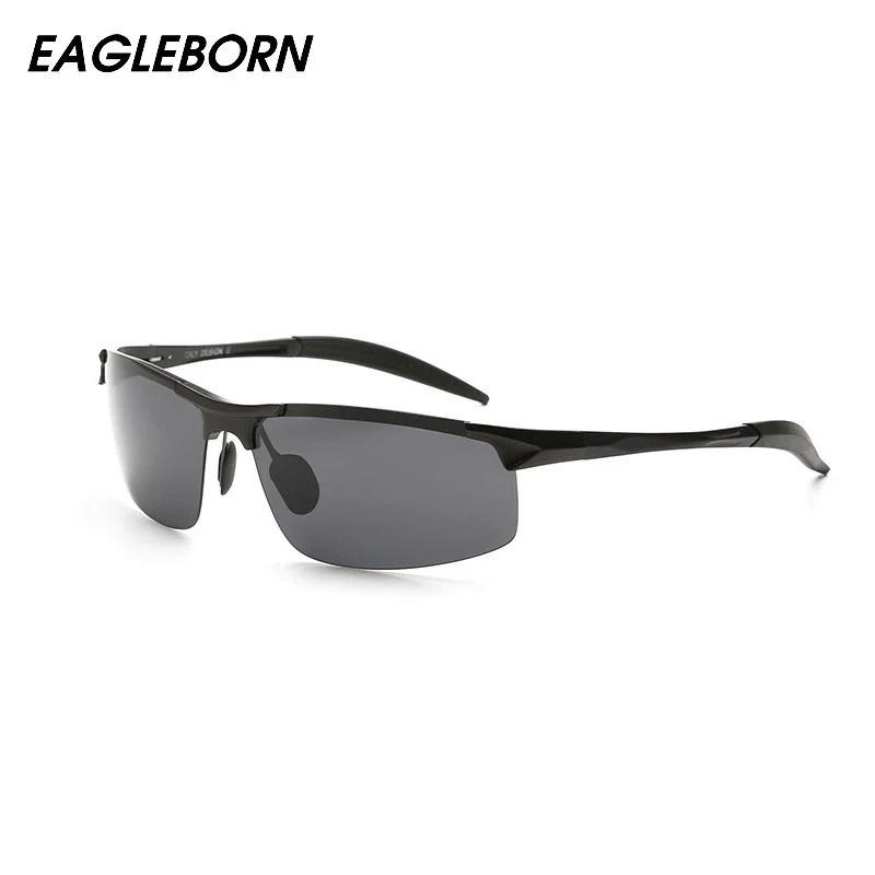 

2023 Men Polarized Sunglasses Knight Men Aluminum Magnesium Alloy Driving Mirror Sunglasses for Men UV400 Lithe Eyewear Ride