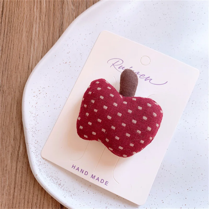 Apple Hair Clip