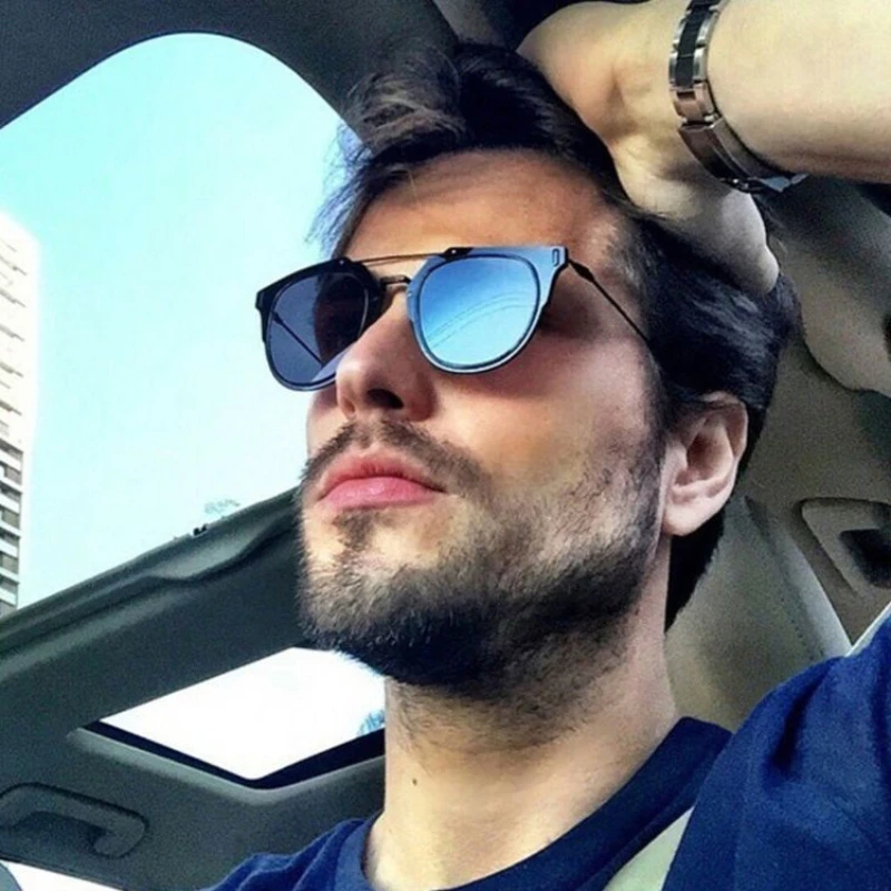 

2023 Новые солнцезащитные очки в стиле стимпанк мужские и женские универсальные очки модные ретро металлические круглые очки с защитой от ультрафиолета UV400