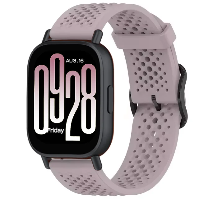 Breathable Silicone Sport Wristband - 20mm/22mm Width