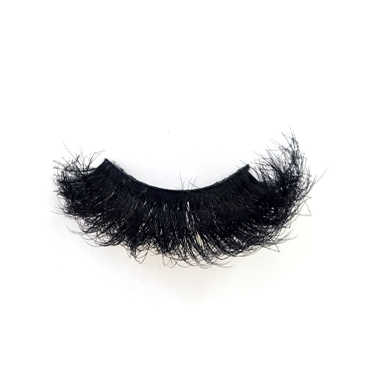 HBZGTLAD 5/8 Pairs of Natural Russian Striped Mink Lashes 3D False Lashes Volume Wavy False Lashes Eyelash Extensions Makeup