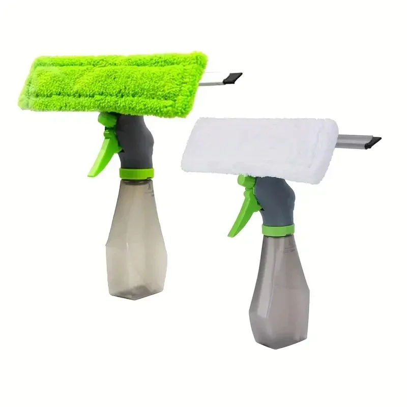 

Multipurpose Window Squeegee Cleaner Window Wiper Sprayer Scrubber for Bathroom Living Room Green for Car accessories