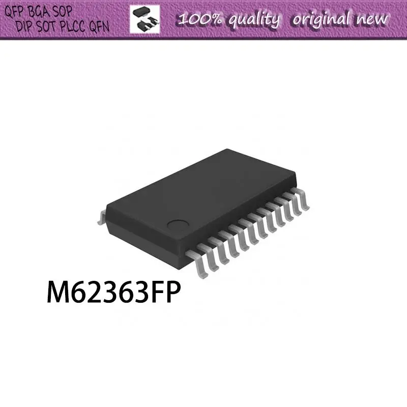 

NEW 5PCS/LOT M62363FP M62363FP#DF0G SSOP-24